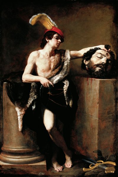 Italia, David con la cabeza de Goliat de Guido Reni