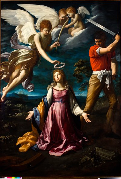 Martirio de Santa Catalina de Alejandría de Guido Reni