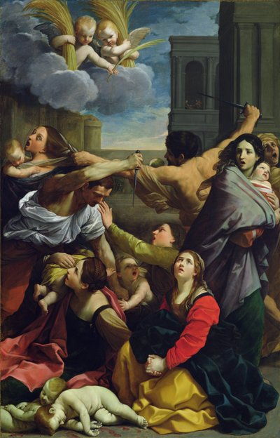 La masacre de los inocentes de Guido Reni