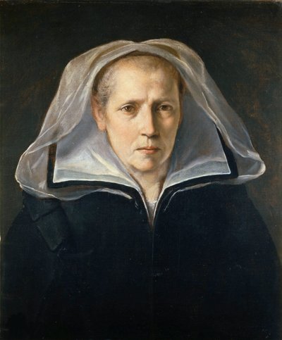 Retrato de la madre del artista, c. 1612 de Guido Reni