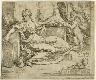 Ciencia o El amor al estudio de Guido Reni