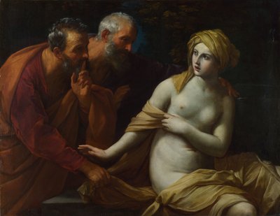 Susana y los ancianos, 1622-1625 de Guido Reni
