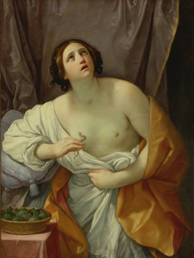 La muerte de Cleopatra, 1638-39 de Guido Reni