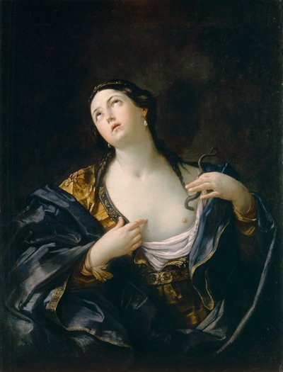 La muerte de Cleopatra, c. 1625 (óleo sobre lienzo) de Guido Reni