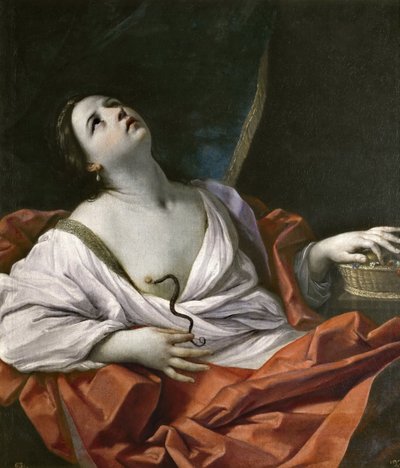 La muerte de Cleopatra, c. 1640 de Guido Reni