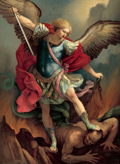 El arcángel Miguel de Guido Reni