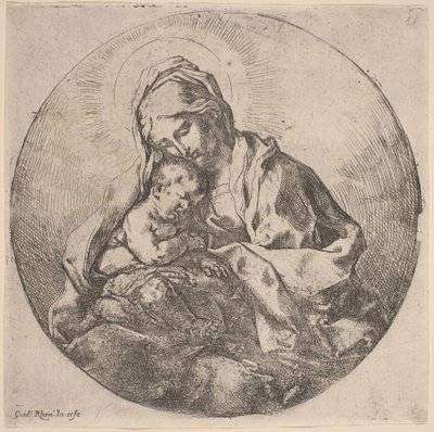 Virgen y Niño de Guido Reni