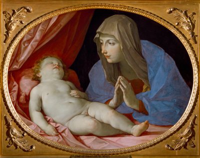 Virgen y Niño Dormido de Guido Reni