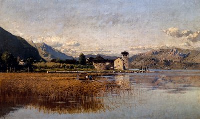 Lago Mezzola de Guido Ricci