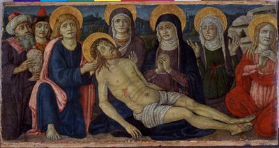 El lamento de Cristo de Guidoccio di Giovanno Cozzarelli