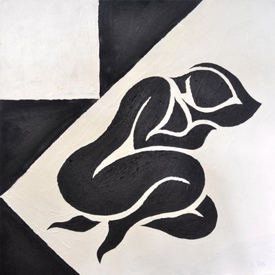 Ligia Nº2, 2015 (óleo sobre lienzo) de Guilherme Pontes