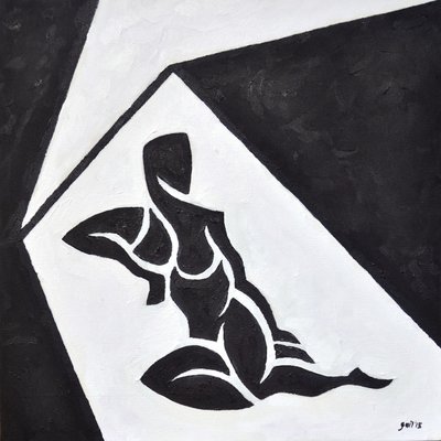 Lygia Nº4, 2014 (óleo sobre lienzo) de Guilherme Pontes