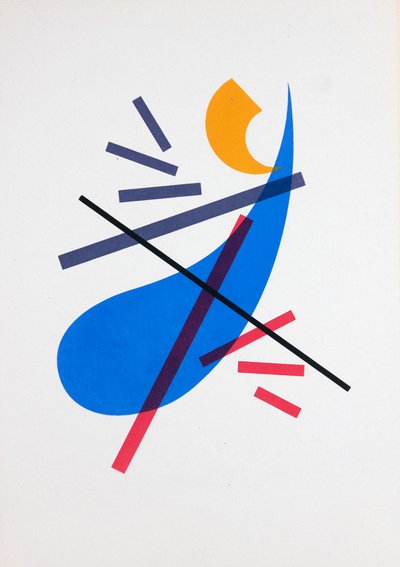 Movimiento Nº2, 2019 (serigrafía) de Guilherme Pontes