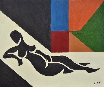 Venus de Tiziano, 2016 (óleo sobre lienzo) de Guilherme Pontes