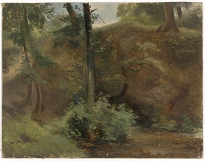Árboles en un paisaje de dunas de Guillaume Anne van der Brugghen