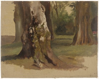 Troncos de árboles de Guillaume Anne van der Brugghen
