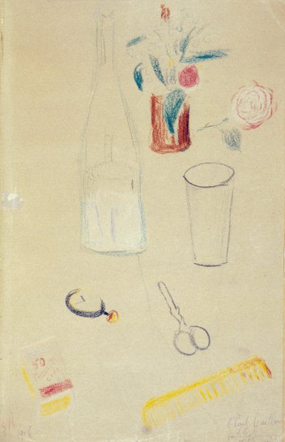 Naturaleza muerta, c. 1900 de Guillaume Apollinaire