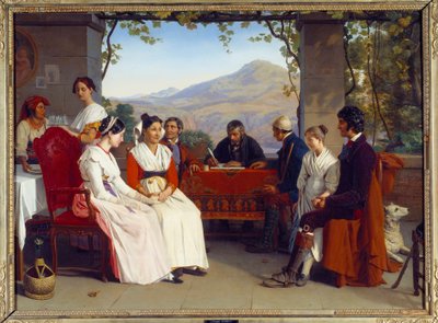 Sociedad italiana: El contrato de matrimonio en Italia en 1831 de Guillaume Bodinier
