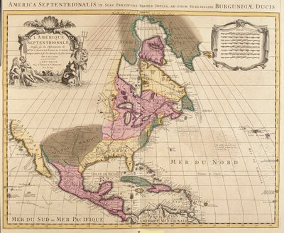 Este de Canadá, este de Estados Unidos, México, Guatemala, El Salvador, Belice, Honduras, Nicaragua, Costa Rica, Panamá, Antigua y Barbuda, Bahamas, Barbados, Cuba, Dominica, Jamaica, Granada, Haití, República Dominicana, San Cristóbal y Nieves, Santa Lucí de Guillaume Delisle