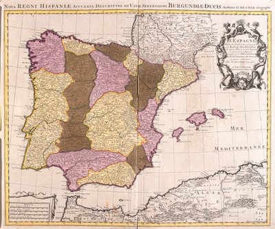 España de Guillaume Delisle