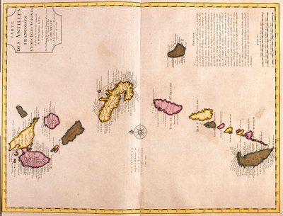 Islas de Barlovento de Guillaume Delisle