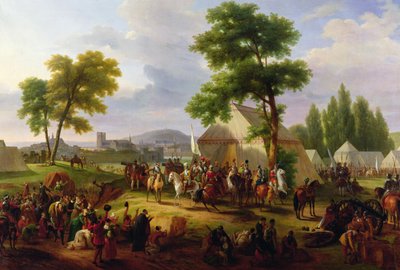 Sitio de París por Enrique IV (1553-1610) en 1593, 1818 de Guillaume Frederic Ronmy