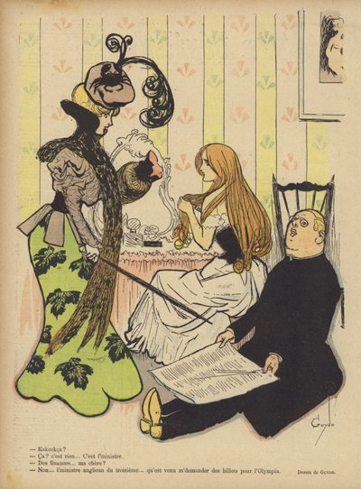 Ilustración para Le Rire de Guillaume Le Barrois dOrgeval