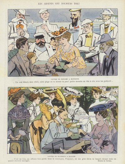 Ilustración para Le Rire de Guillaume Le Barrois dOrgeval