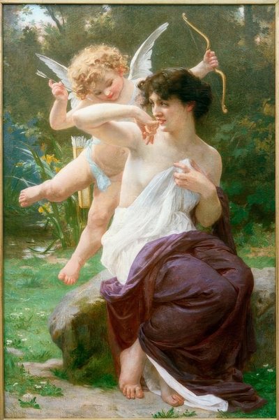 Venus con amorcillo de Guillaume Seignac