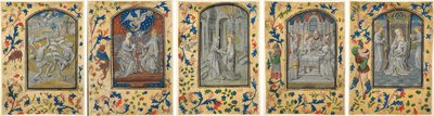 Hojas de un Libro de Horas de Guillaume Vrelant
