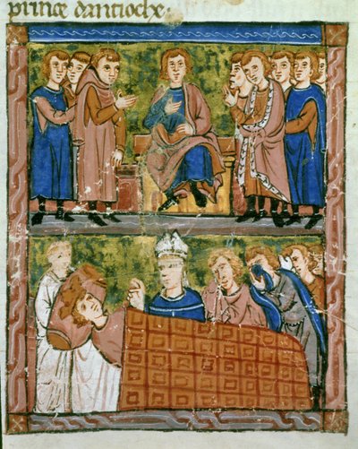 Consejo de jefes cruzados y muerte de Baudoin, Conde de Hainaut de Guillaume de Tyr