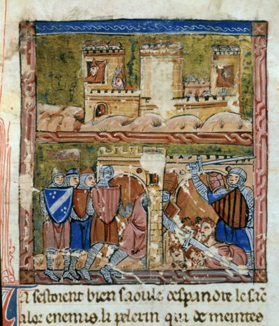 Historia en miniatura de ultramar - Mar por Guillaume de Tiro de Guillaume de Tyr