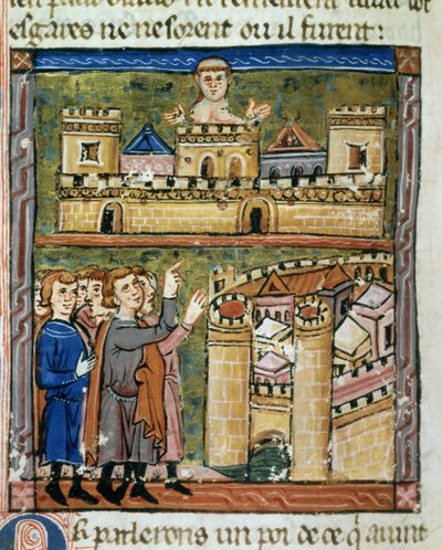 Historia en miniatura de ultramar - Mar por William de Tiro de Guillaume de Tyr
