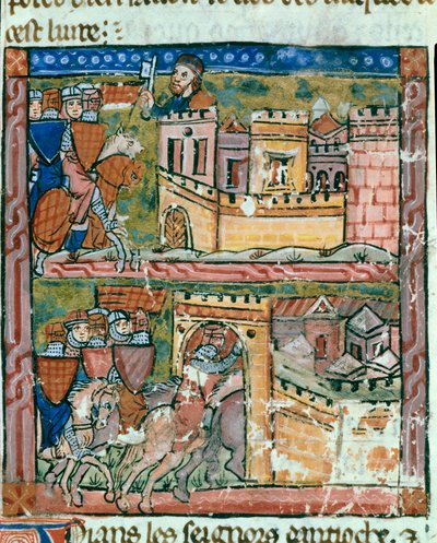 Traición de Firouz y ataque a la ciudad de Antioquía por las Cruzadas, junio de 1098 de Guillaume de Tyr