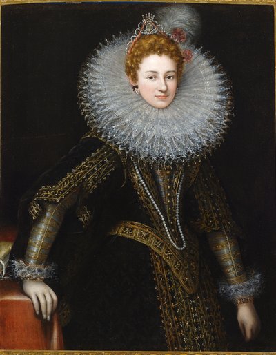 Retrato de Veronica Spinola Serra, principios del siglo XVII (óleo sobre lienzo) de Guilliam van Deynen