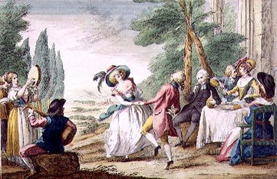 Juegos florentinos, la danza de Guiseppe Piattoli