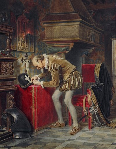 En la víspera de la noche de San Bartolomé, 1868 de Gun