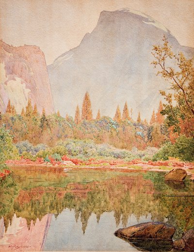 Half Dome, Yosemite de Gunnar Widforss