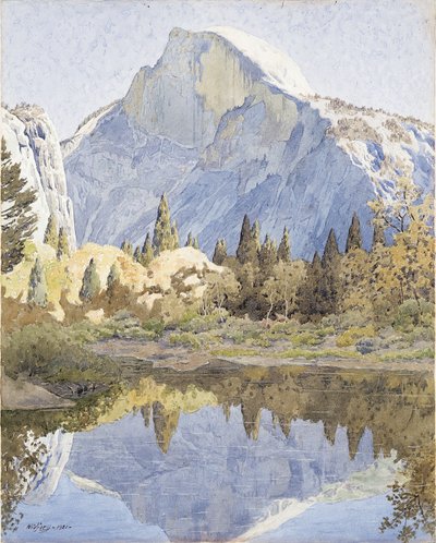 Half Dome y Mirror Lake de Gunnar Widforss