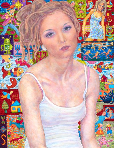Retrato, Colores de vida de Gunter Langer