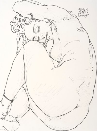Desnudo femenino, Perspectivas de Gunter Langer