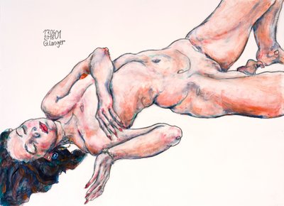 Desnudo acostado, En el universo de los sentidos de Gunter Langer