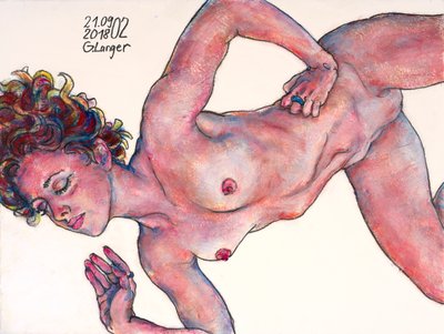Desnudo acostado, Sinfonía de Gunter Langer