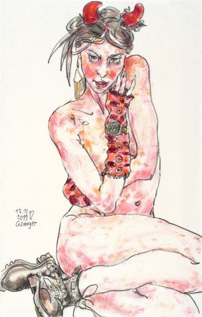 Desnudo femenino, Seducción loca de Gunter Langer