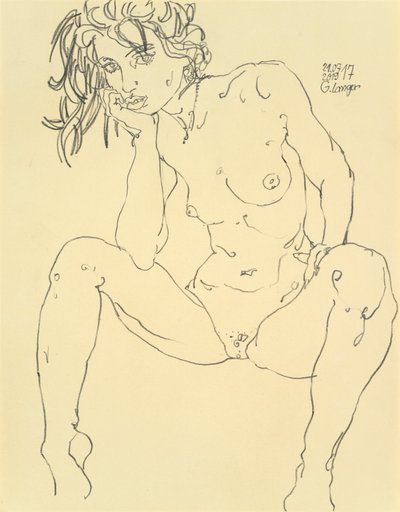 Desnudo femenino, Ya estoy aquí de Gunter Langer
