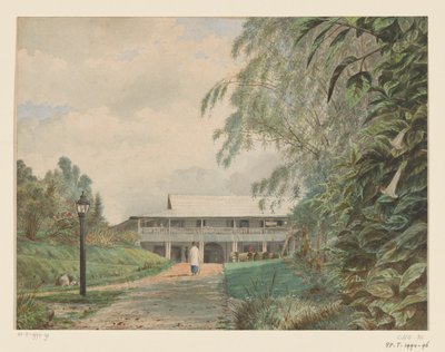 Centro de salud en Sindanglaja de Gustaaf Frederik Tydeman