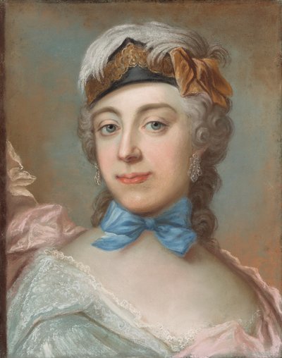 Retrato de la Baronesa Ulrika Charlotta Sprengtporten 1724-1780 de Gustaf Lundberg