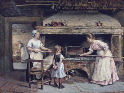 Dentro de una panadería de Gustaf Olaf Cederstrom
