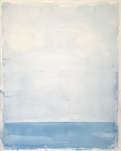 Horizonte azul y sereno de Gustaf Tidholm