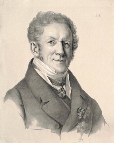 Balthasar Campenhausen (grabado de 1820) de Gustav Adolf Hippius